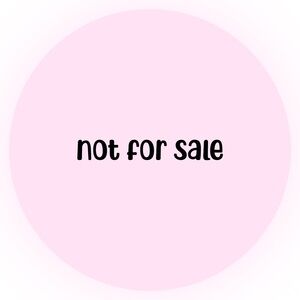 Not for Sale